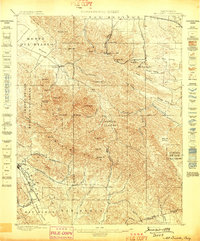 preview thumbnail of historical topo map of Contra Costa County, CA in 1898