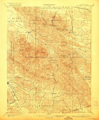 preview thumbnail of historical topo map of Contra Costa County, CA in 1898
