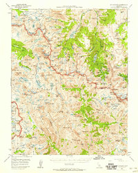 Download a high-resolution, GPS-compatible USGS topo map for Mt Goddard, CA (1958 edition)
