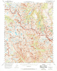 Download a high-resolution, GPS-compatible USGS topo map for Mt Goddard, CA (1970 edition)