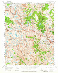 Download a high-resolution, GPS-compatible USGS topo map for Mt Goddard, CA (1964 edition)
