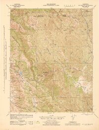 preview thumbnail of historical topo map of Santa Clara County, CA in 1943