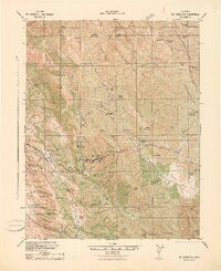 preview thumbnail of historical topo map of Santa Clara County, CA in 1942