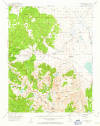 Download a high-resolution, GPS-compatible USGS topo map for Mt Morrison, CA (1963 edition)