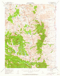 Download a high-resolution, GPS-compatible USGS topo map for Mt Pinchot, CA (1962 edition)