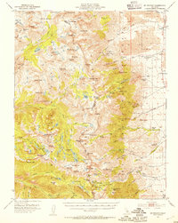 Download a high-resolution, GPS-compatible USGS topo map for Mt Pinchot, CA (1954 edition)