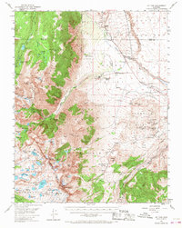 preview thumbnail of historical topo map of Inyo County, CA in 1949
