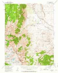 Download a high-resolution, GPS-compatible USGS topo map for Mt Tom, CA (1962 edition)