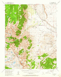 Download a high-resolution, GPS-compatible USGS topo map for Mt Tom, CA (1960 edition)