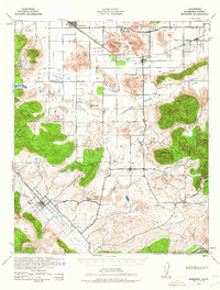 Download a high-resolution, GPS-compatible USGS topo map for Murrieta, CA (1962 edition)