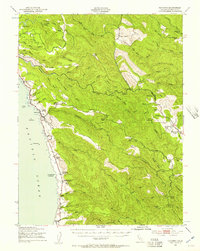 Download a high-resolution, GPS-compatible USGS topo map for Navarro, CA (1957 edition)
