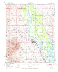 Download a high-resolution, GPS-compatible USGS topo map for Needles, CA (1968 edition)