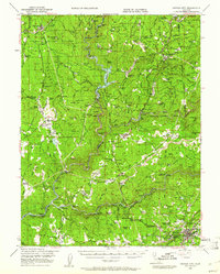 Download a high-resolution, GPS-compatible USGS topo map for Nevada City, CA (1961 edition)