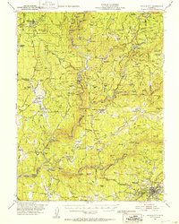 Download a high-resolution, GPS-compatible USGS topo map for Nevada City, CA (1953 edition)