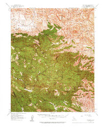 Download a high-resolution, GPS-compatible USGS topo map for New Idria, CA (1960 edition)