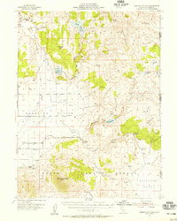 preview thumbnail of historical topo map of Lassen County, CA in 1954