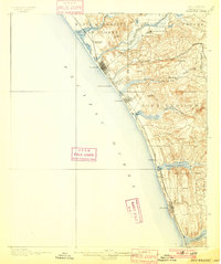 1901 Map of Oceanside, CA