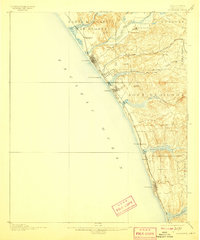 Download a high-resolution, GPS-compatible USGS topo map for Oceanside, CA (1907 edition)