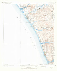 1898 Map of Oceanside, CA, 1971 Print