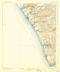Download a high-resolution, GPS-compatible USGS topo map for Oceanside, CA (1939 edition)