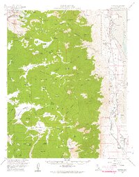 preview thumbnail of historical topo map of Olancha, CA in 1956