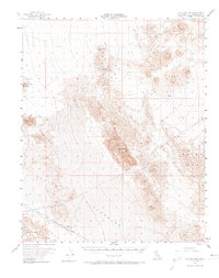 Download a high-resolution, GPS-compatible USGS topo map for Old Dad Mountain, CA (1974 edition)