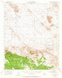 Download a high-resolution, GPS-compatible USGS topo map for Old Woman Springs, CA (1966 edition)