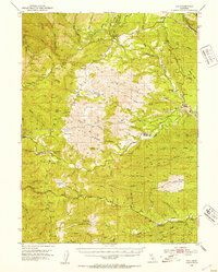 Download a high-resolution, GPS-compatible USGS topo map for Ono, CA (1954 edition)