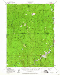 preview thumbnail of historical topo map of Humboldt County, CA in 1952