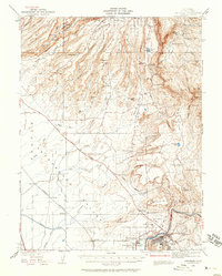 Download a high-resolution, GPS-compatible USGS topo map for Oroville, CA (1958 edition)
