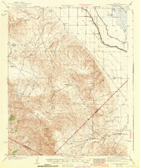 preview thumbnail of historical topo map of Merced County, CA in 1943