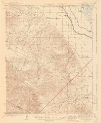 preview thumbnail of historical topo map of Merced County, CA in 1943