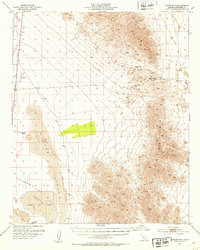 Download a high-resolution, GPS-compatible USGS topo map for Palen Mountains, CA (1953 edition)
