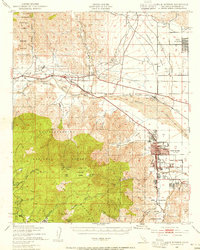 Download a high-resolution, GPS-compatible USGS topo map for Palm Springs, CA (1955 edition)