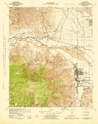 Download a high-resolution, GPS-compatible USGS topo map for Palm Springs, CA (1944 edition)