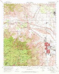 Download a high-resolution, GPS-compatible USGS topo map for Palm Springs, CA (1972 edition)