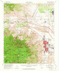 Download a high-resolution, GPS-compatible USGS topo map for Palm Springs, CA (1963 edition)