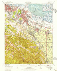 Download a high-resolution, GPS-compatible USGS topo map for Palo Alto, CA (1956 edition)