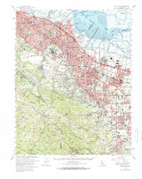 Download a high-resolution, GPS-compatible USGS topo map for Palo Alto, CA (1966 edition)