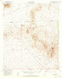 Download a high-resolution, GPS-compatible USGS topo map for Palo Verde Mountains, CA (1960 edition)