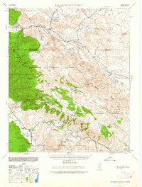 Download a high-resolution, GPS-compatible USGS topo map for Palomar Mountain, CA (1962 edition)