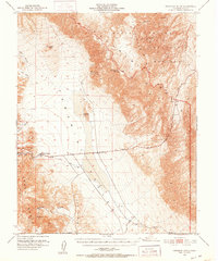 Download a high-resolution, GPS-compatible USGS topo map for Panamint Butte, CA (1952 edition)