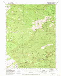 Download a high-resolution, GPS-compatible USGS topo map for Panther Spring, CA (1970 edition)