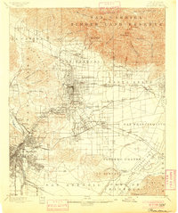 1900 Map of Pasadena