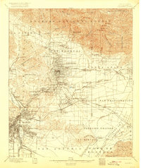 Download a high-resolution, GPS-compatible USGS topo map for Pasadena, CA (1920 edition)