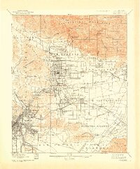 1900 Map of Pasadena