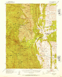 Download a high-resolution, GPS-compatible USGS topo map for Paskenta, CA (1953 edition)
