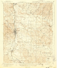 Download a high-resolution, GPS-compatible USGS topo map for Paso Robles, CA (1943 edition)