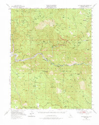 Download a high-resolution, GPS-compatible USGS topo map for Patterson Mountain, CA (1975 edition)