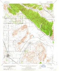 Download a high-resolution, GPS-compatible USGS topo map for Perris, CA (1963 edition)
